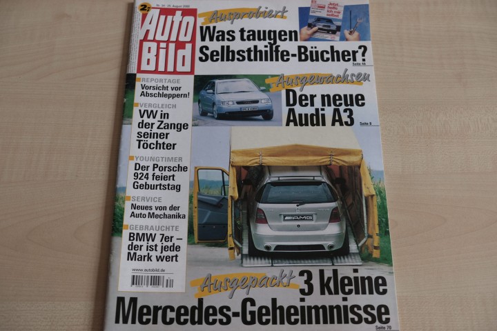 Deckblatt Auto Bild (34/2000)